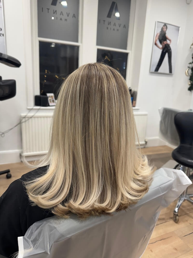 Lived-in Blonde hairstyle by Tilly Louise Hair